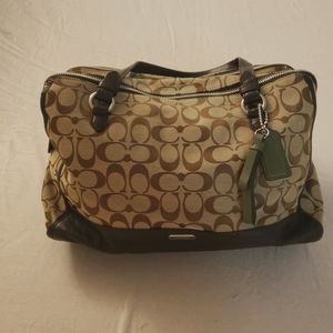 COACH Double Compartment Satchel